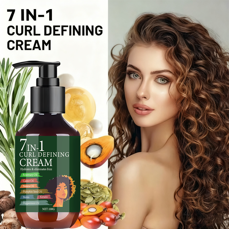 7 IN 1 curl defining cream 1+1 - Biotin Hair Growth avis et prix