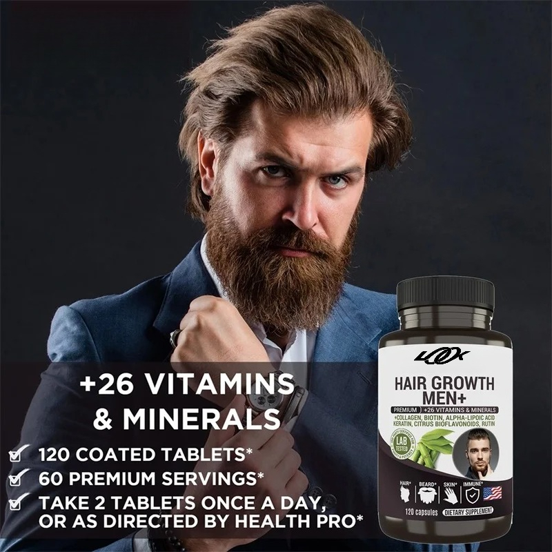 Hair Growth Men Supplement - P - Biotin Hair Growth avis et prix