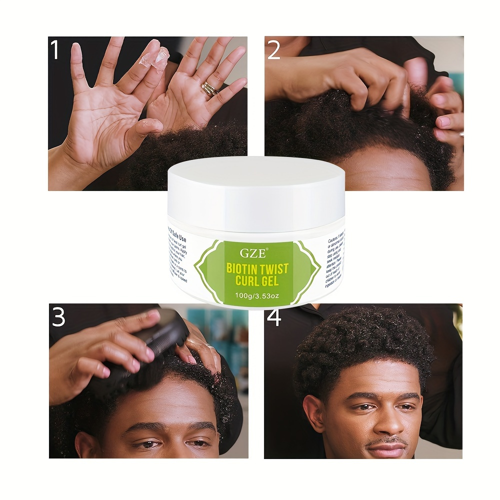 GZE Biotin Twist Curl Gel Hair - Biotin Hair Growth avis et prix