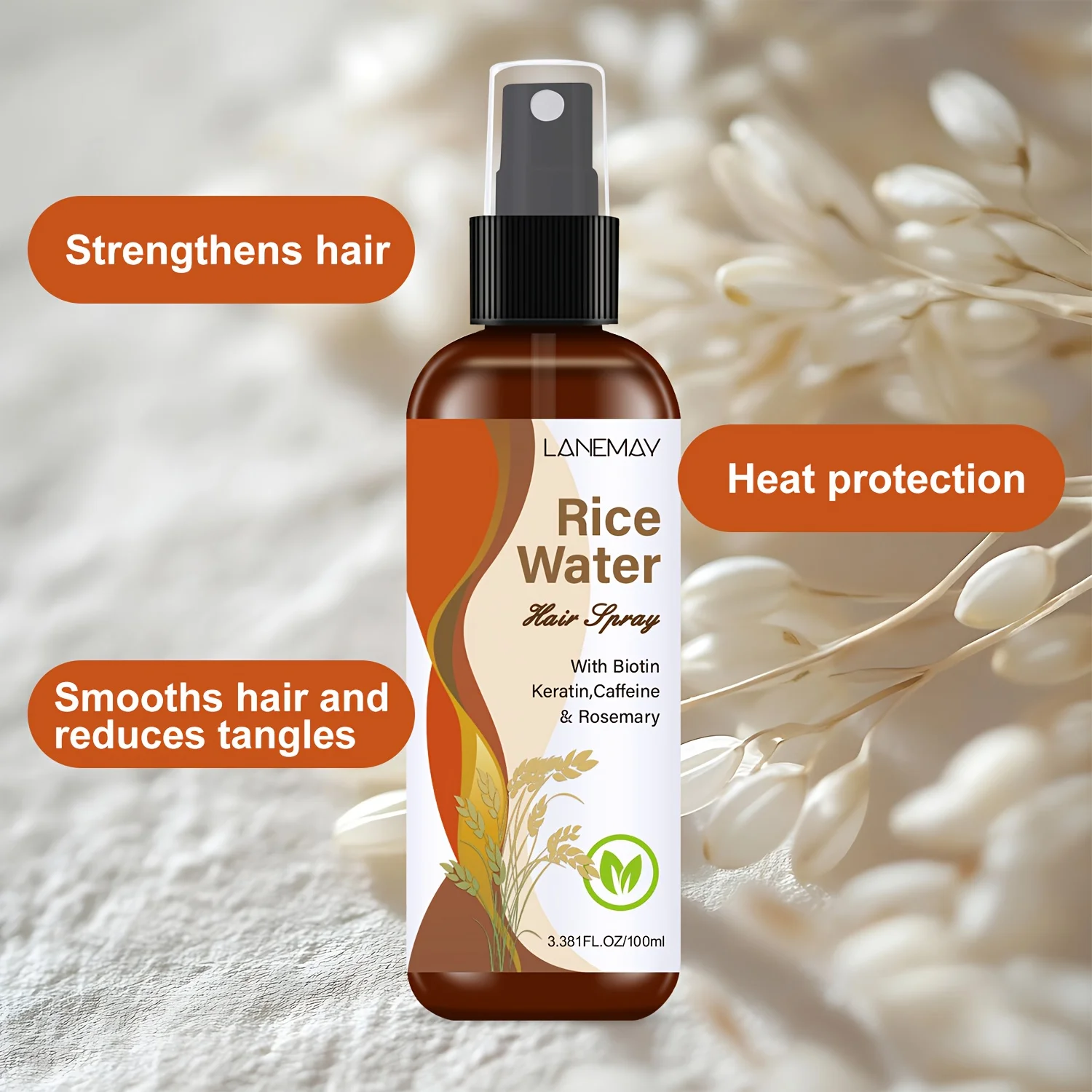 Rice Water Hair Spray - with B - Biotin Hair Growth avis et prix
