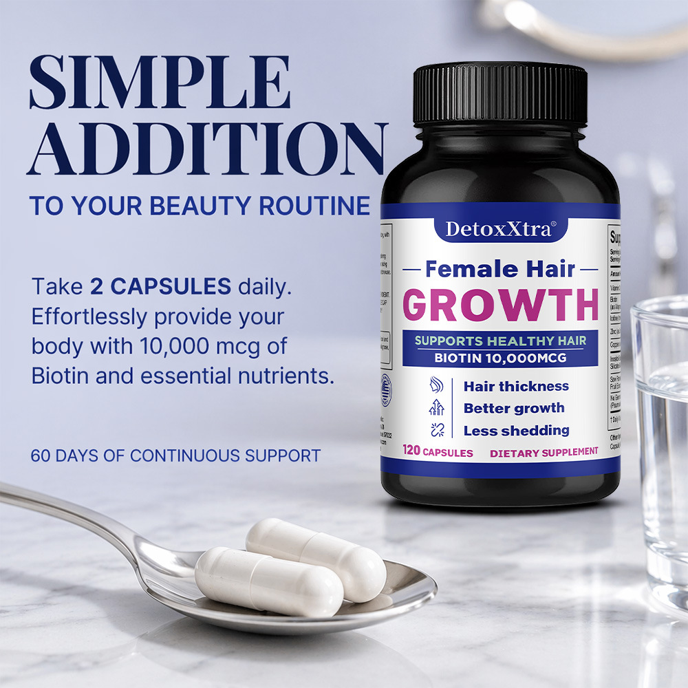 Hair Growth Capsules with Biot - Biotin Hair Growth avis et prix