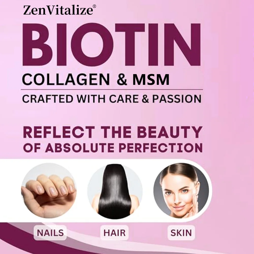 Biotin + Collagen Capsules - P - Biotin Hair Growth avis et prix