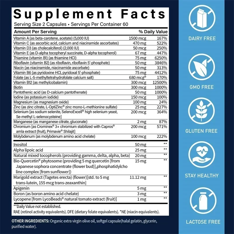 Two-Per-Day Multivitamin Suppl - Biotin Hair Growth avis et prix