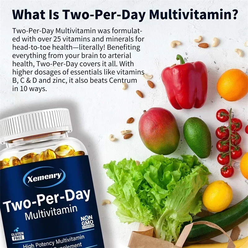 Two-Per-Day Multivitamin Suppl - Biotin Hair Growth avis et prix