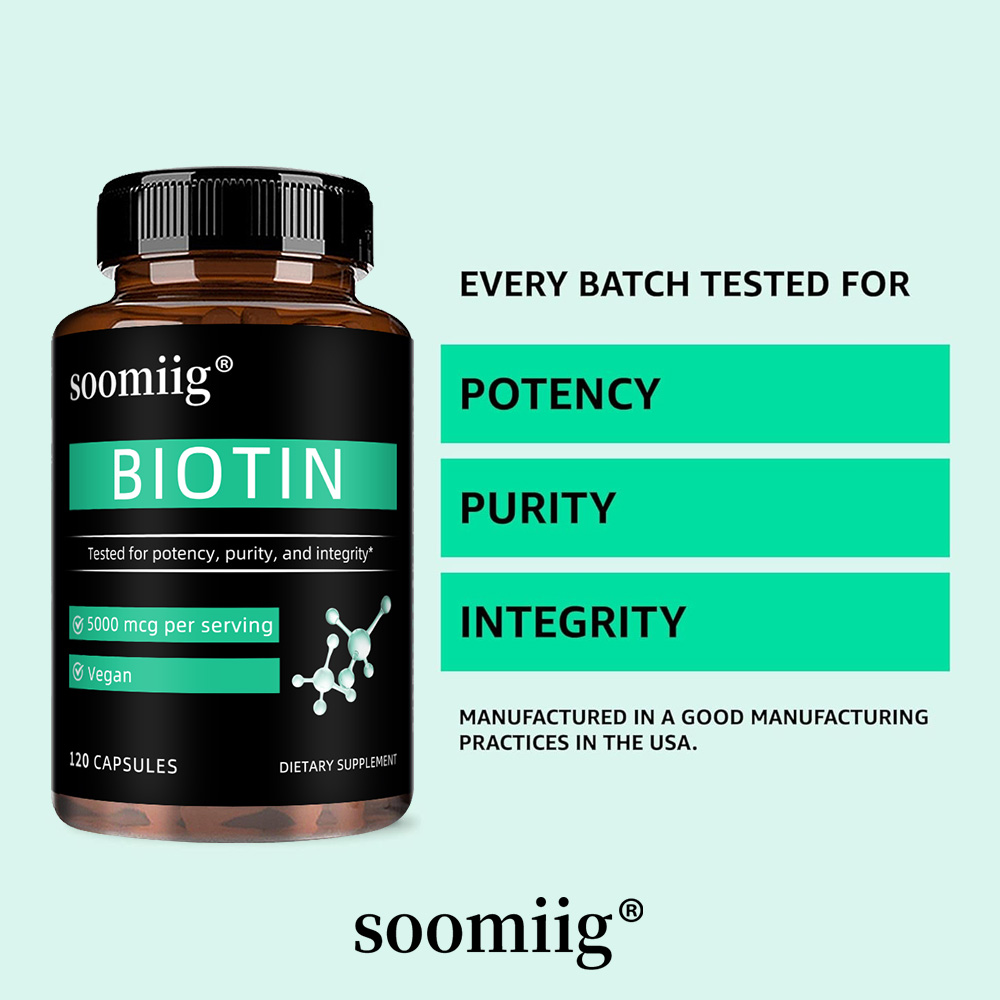 Vegan Biotin Supplement 5000 M - Biotin Hair Growth avis et prix